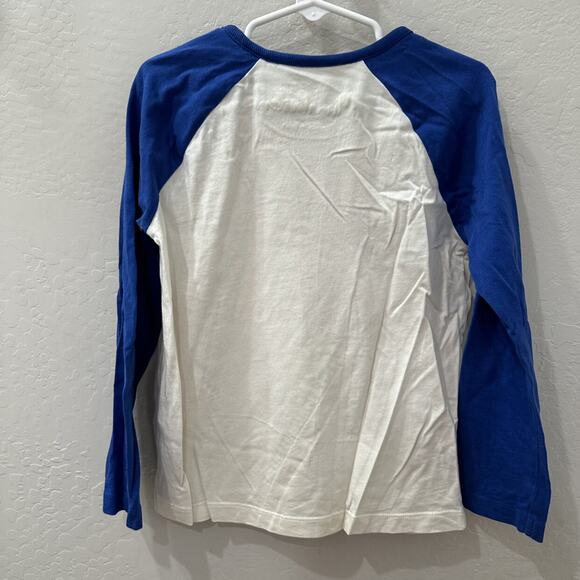 Mini Boden Appliqué Rainbow Raglan Long Sleeve Shirt - Picture 7 of 7